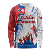 Slovakia Independence Day Long Sleeve Shirt 17th July 1992