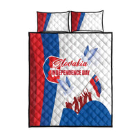 Slovakia Independence Day Quilt Bed Set 17th July 1992