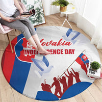 Slovakia Independence Day Round Carpet 17th July 1992