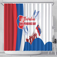 Slovakia Independence Day Shower Curtain 17th July 1992