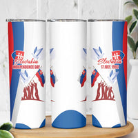Slovakia Independence Day Skinny Tumbler 17th July 1992