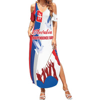 Slovakia Independence Day Summer Maxi Dress 17th July 1992