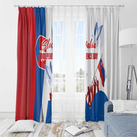 Slovakia Independence Day Window Curtain 17th July 1992