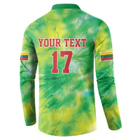 Custom Lithuania Basketball Button Sweatshirt Retro Style Version 1992