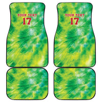 Custom Lithuania Basketball Car Mats Retro Style Version 1992