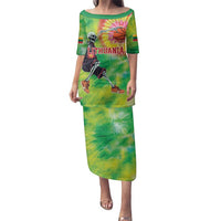 Custom Lithuania Basketball Family Matching Puletasi and Hawaiian Shirt Retro Style Version 1992