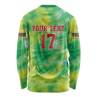 Custom Lithuania Basketball Long Sleeve Shirt Retro Style Version 1992