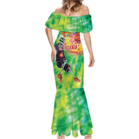 Custom Lithuania Basketball Mermaid Dress Retro Style Version 1992