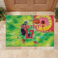Custom Lithuania Basketball Rubber Doormat Retro Style Version 1992