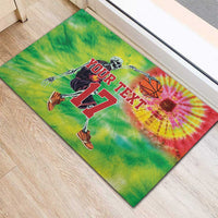 Custom Lithuania Basketball Rubber Doormat Retro Style Version 1992
