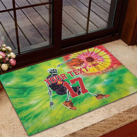 Custom Lithuania Basketball Rubber Doormat Retro Style Version 1992