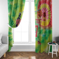 Custom Lithuania Basketball Window Curtain Retro Style Version 1992