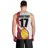 Custom Romania Tennis Winners Never Quit Men Tank Top Sporty Style