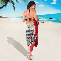 Custom Romania Tennis Winners Never Quit Sarong Sporty Style
