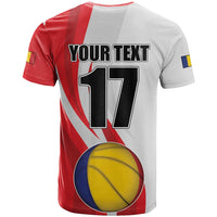 Custom Romania Tennis Winners Never Quit T Shirt Sporty Style