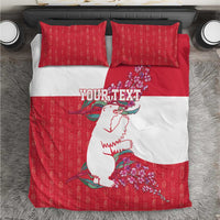 Greenland Flag Style Bedding Set Polar Pear