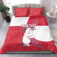 Greenland Flag Style Bedding Set Polar Pear