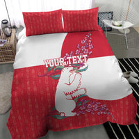 Greenland Flag Style Bedding Set Polar Pear