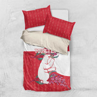 Greenland Flag Style Bedding Set Polar Pear