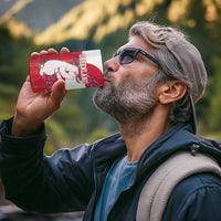 Greenland Flag Style 4 in 1 Can Cooler Tumbler Polar Pear