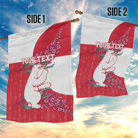 Greenland Flag Style Garden Flag Polar Pear