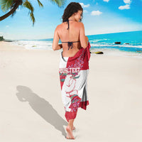 Greenland Flag Style Sarong Polar Pear