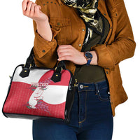 Greenland Flag Style Shoulder Handbag Polar Pear