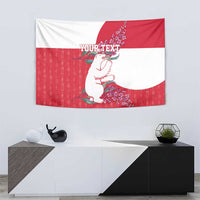 Greenland Flag Style Tapestry Polar Pear