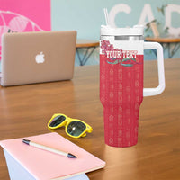 Greenland Flag Style Tumbler With Handle Polar Pear