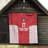 Custom Greenland Football 2024-25 Quilt Tupilaq Pattern
