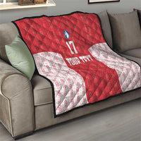 Custom Greenland Football 2024-25 Quilt Tupilaq Pattern