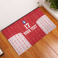 Custom Greenland Football 2024-25 Rubber Doormat Tupilaq Pattern