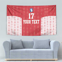Custom Greenland Football 2024-25 Tapestry Tupilaq Pattern