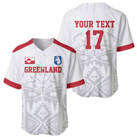 Custom Greenland Football Baseball Jersey Polar-Bamserne 2022 Version
