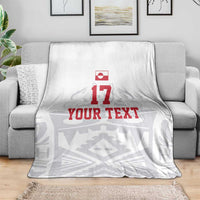 Custom Greenland Football Blanket Polar-Bamserne 2022 Version