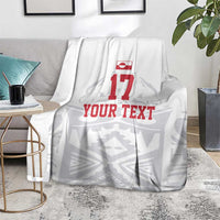 Custom Greenland Football Blanket Polar-Bamserne 2022 Version