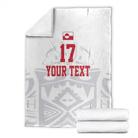 Custom Greenland Football Blanket Polar-Bamserne 2022 Version