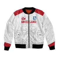 Custom Greenland Football Bomber Jacket Polar-Bamserne 2022 Version