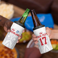 Custom Greenland Football 4 in 1 Can Cooler Tumbler Polar-Bamserne 2022 Version