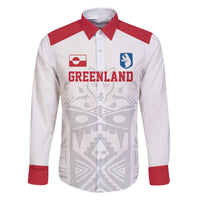 Custom Greenland Football Family Matching Short Sleeve Bodycon Dress and Hawaiian Shirt Polar-Bamserne 2022 Version