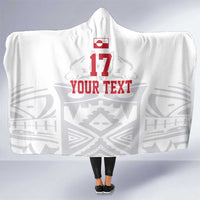 Custom Greenland Football Hooded Blanket Polar-Bamserne 2022 Version