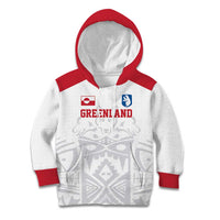 Custom Greenland Football Kid Hoodie Polar-Bamserne 2022 Version