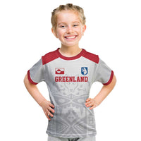 Custom Greenland Football Kid T Shirt Polar-Bamserne 2022 Version