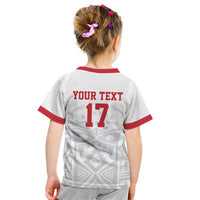 Custom Greenland Football Kid T Shirt Polar-Bamserne 2022 Version