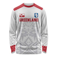 Custom Greenland Football Long Sleeve Shirt Polar-Bamserne 2022 Version