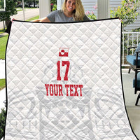 Custom Greenland Football Quilt Polar-Bamserne 2022 Version