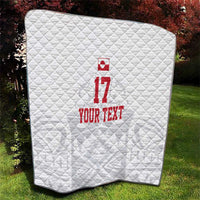 Custom Greenland Football Quilt Polar-Bamserne 2022 Version