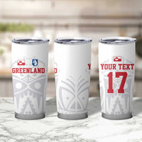 Custom Greenland Football Tumbler Cup Polar-Bamserne 2022 Version