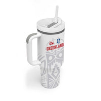 Custom Greenland Football Tumbler With Handle Polar-Bamserne 2022 Version