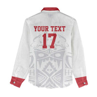 Custom Greenland Football Women Casual Shirt Polar-Bamserne 2022 Version